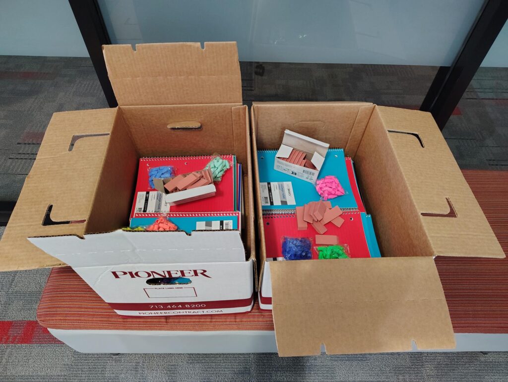 Pioneer Contract Joins IFMA to Support Harris County Students with Back-to-School Backpacks