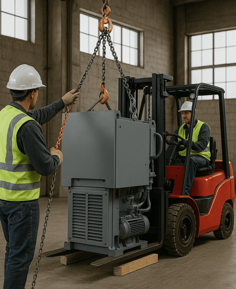 Commercial Relocation - Heavy Material Handling & Rigging